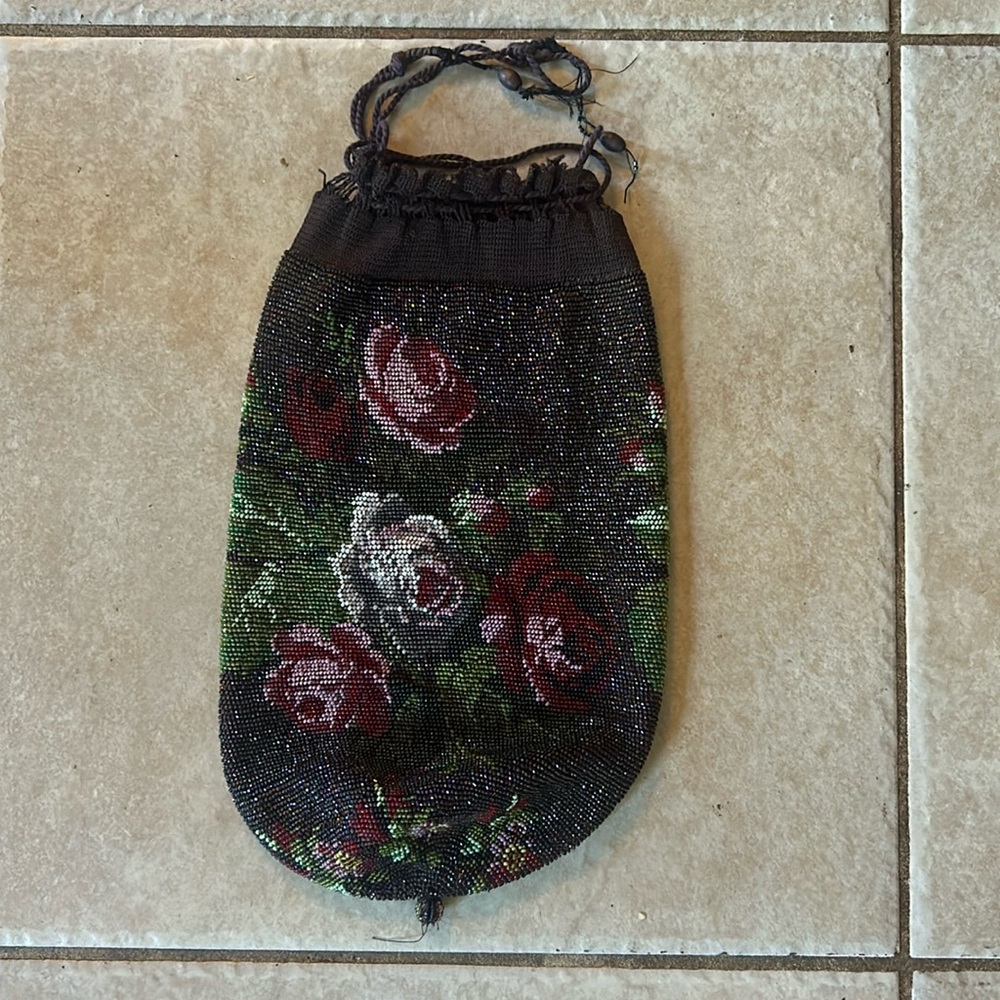 Vintage beaded handbag